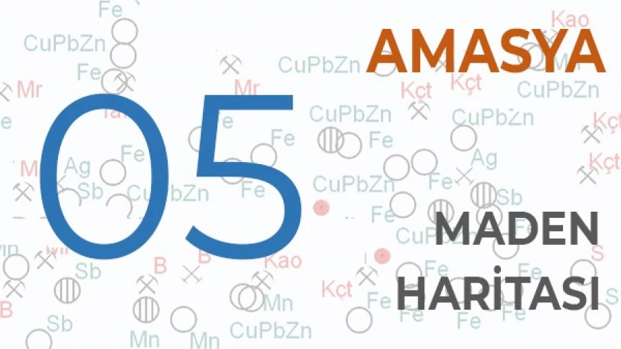 AMASYA Maden Haritası