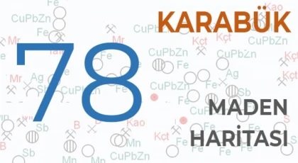 KARABÜK Maden Haritası